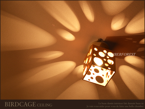 シーリングライト■BIRDCAGE■ [fl] 北欧系 カントリー 照明器具