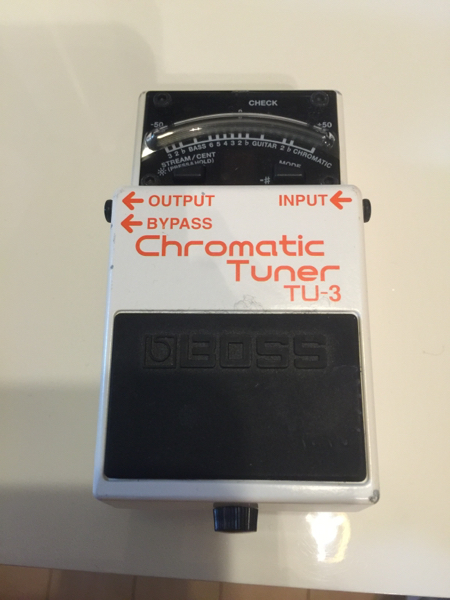 【中古】BOSS クロマチックチューナー TU-3