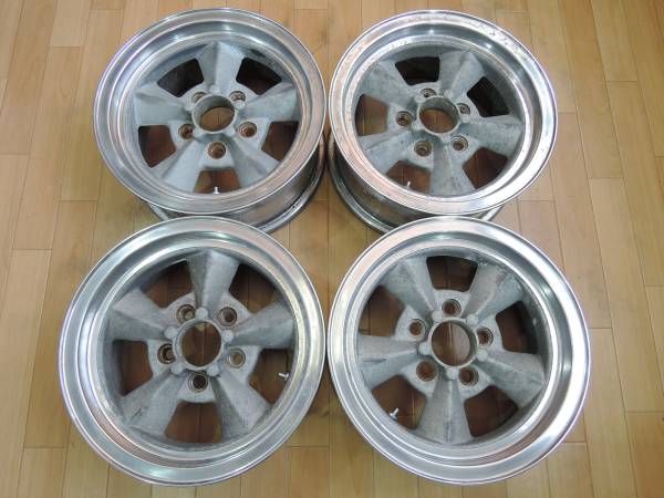 エンケイ MAG ☆ 6J+10 ５スポーク センターキャップ有