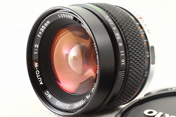 極美品 Olympus オリンパス ZUIKO MC AUTO-W 35mm F2 *1685
