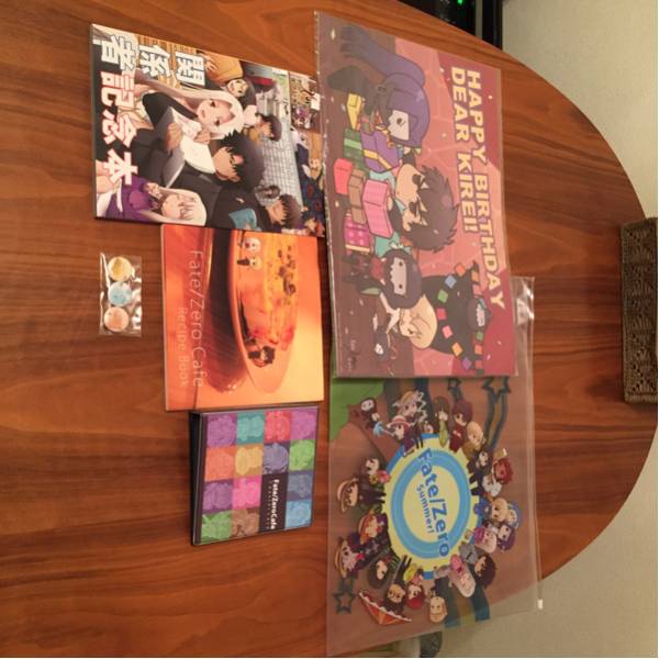 fate/zero サマー カフェセット