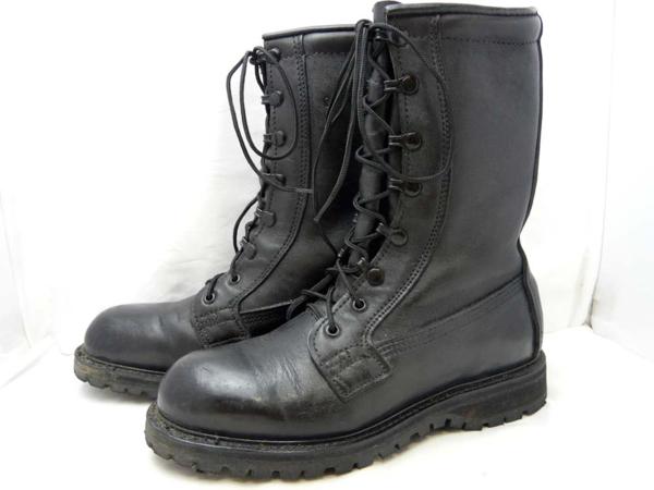 SALE 30%OFF! 24.5cm相当◆ミリタリー編み上げ レザーブーツ/r58