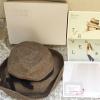 マチュアーハ mature ha.BOXED HAT-11cm brim grosgrain ribbon