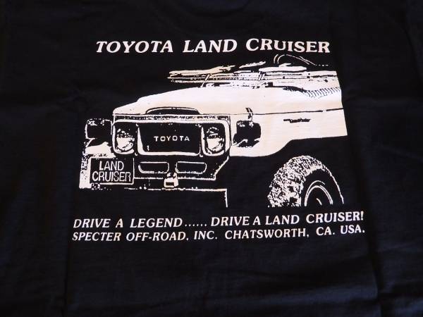 ランクル40 specter off rord Tシャツ トヨタフェスト記念Tシャツ スペクターオフロード ランクル40 Toyota