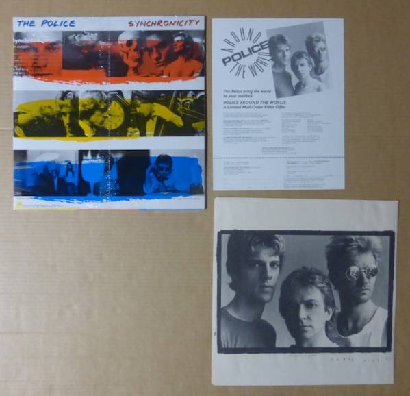 POLICE「SYNCHRONICITY」米ORIG[半透明盤-RL刻印]シュリンク美品