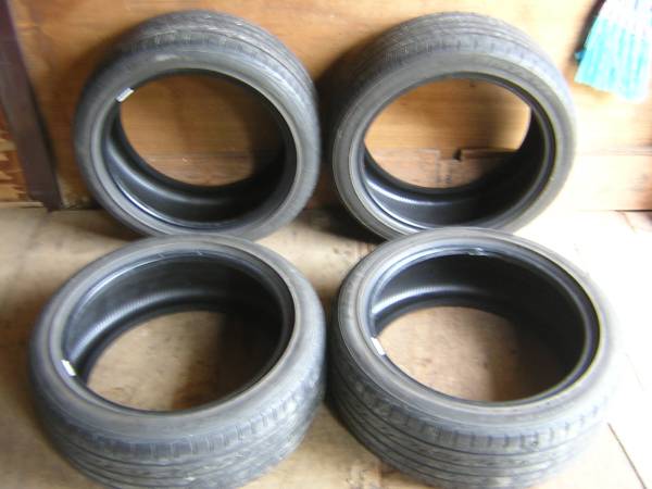 ブリジストン プレイズ 215/45R17 11年 4本 中古 BS Playz pz-x