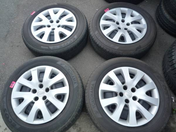 ☆261 スバル純正 195/65R15 ヨコハマ 夏4本 レガシー