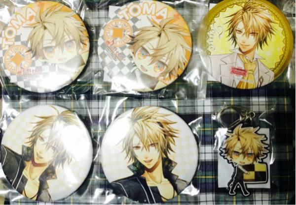 AMNESIA トーマ 缶バッジ 一二三書房 オトスト キャラポップ 入札され