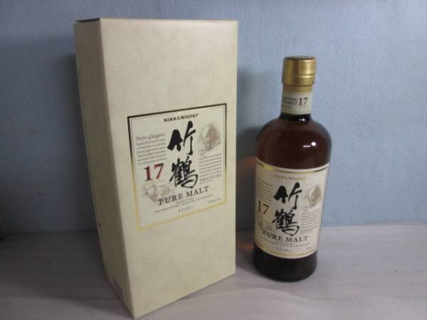 2-291/ニッカ/竹鶴/17年/43％/700ml/箱入/千葉県限定発送