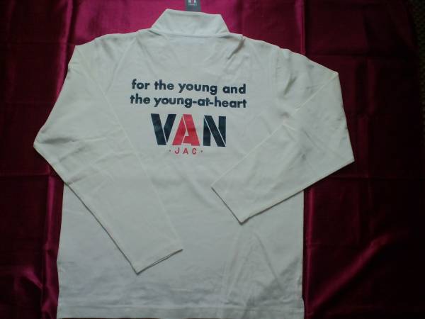 VAN JAC　プルオーバーシャツLL新品未（検kent、jプレス、ポロ