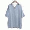 新品REMI RELIEFレミレリーフ*リネンニット ワイドTシャツ*M