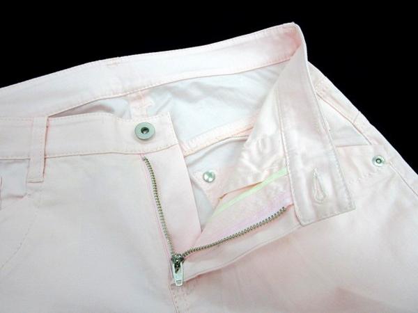 12352★パーリーゲイツ スカルラビット パンツ ゴルフ ピンク 0