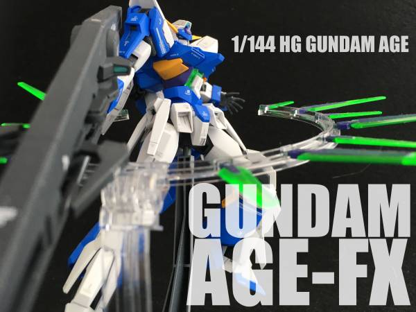 1⁄144 HG ガンダムAGE-FX 塗装済完成品 Yahoo!オークション - HG
