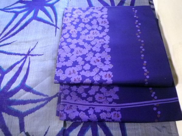 ＊染め更紗 ひらきなごや帯 ♪夏のアンティーク♪soleil♪