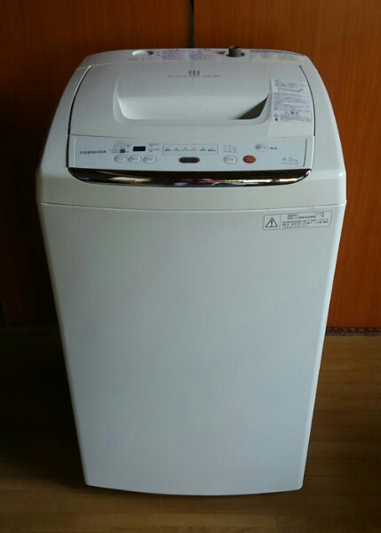 TOSHIBA 全自動洗濯機4.2kg AW-42ML 2013年製 東芝