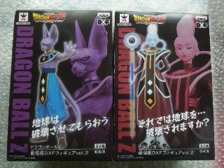 ドラゴンボール　劇場版DXFフィギュア　全2種　ビルス&ウイス