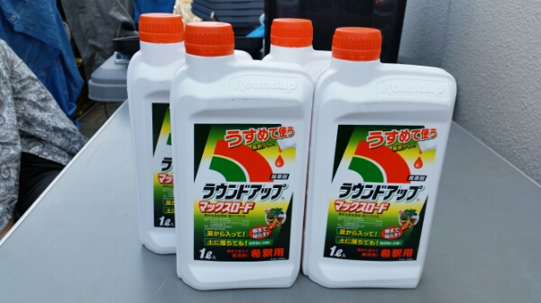 新品　最強除草剤ラウンドアップ 4リットル