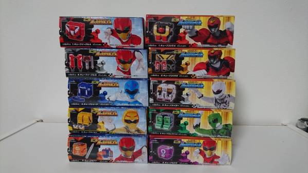ミニプラ10点 ジュウオウキング ワイルドジュウオウキングセット
