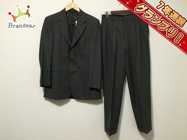 Brooks | Brothers Classic シングル2釦スーツ ウール ウールサージ 