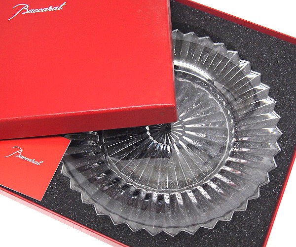 Baccarat バカラ ミルニュイ プレート 26cm 箱付き|2160|☆ Baccarat