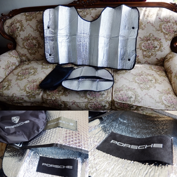 ★ポルシェ純正サンシェード３点セット（日除け）未使用