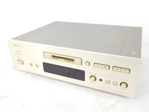 中古 DENON DMD-1800AL MDプレイヤー レコーダー 録音 K1885215