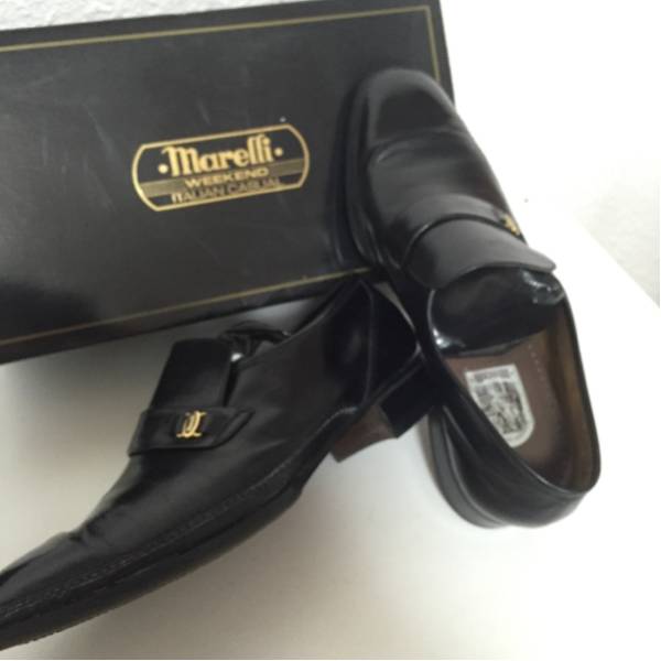 Y149【高級紳士靴】marelli マレリー ビジネスシューズ 25.5cm