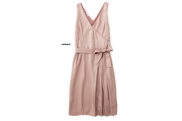 美品★cacharelキャシャレル5万★清楚！シルクワンピースJ607