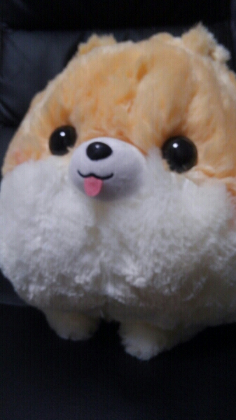 即決! BIG ふわもふ ポメたん ぬいぐるみ ポメラニアン 非売品 ふわも