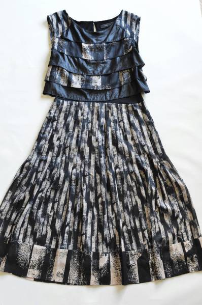 ★BCBGマックスアズリア★洗練！プリントワンピース02