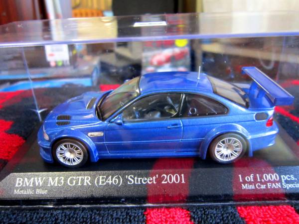 BMW M3 GTR E46 PMA Street 0 1⁄43 1:43 - Minichamps ミニチャンプス
