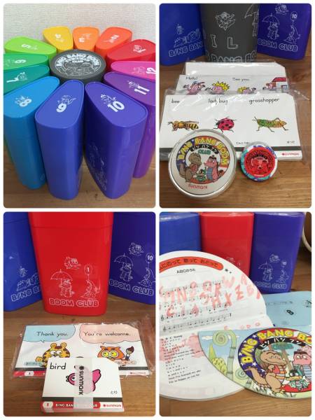 Sセ70】☆BING BANG BOOM CLUB 知育英語教材☆未使用品☆(子ども英語