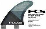 送料無料▲FCS G-XQ QUAD REAR FIN SET スモーク(新品)＋おまけ