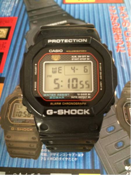 CASIO G-SHOCK DW-5000-1JF 1545 初号機/復刻/原点回帰モデル