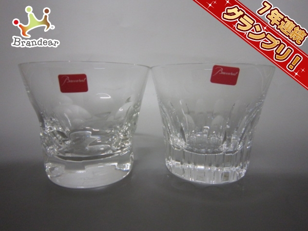 バカラ ペアグラス 新品同様 エトナ/ベルーガ クリア Baccarat