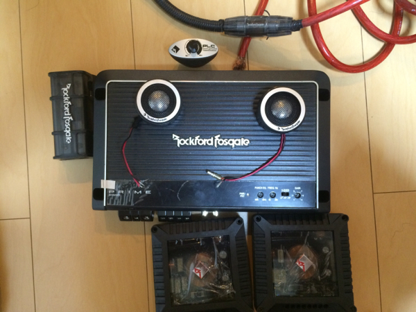 ロックフォード アンプ ウーハー セット