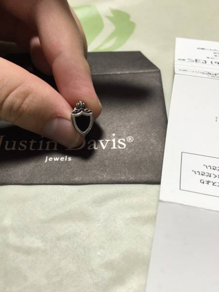 ジャスティンデイビス ヘリテージ　ピアス SEJ190　ギャラ有