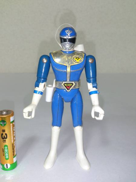 ジャンク品ポピー ポピー 大戦隊ゴーグルV ゴーグルブルー GB-71 超