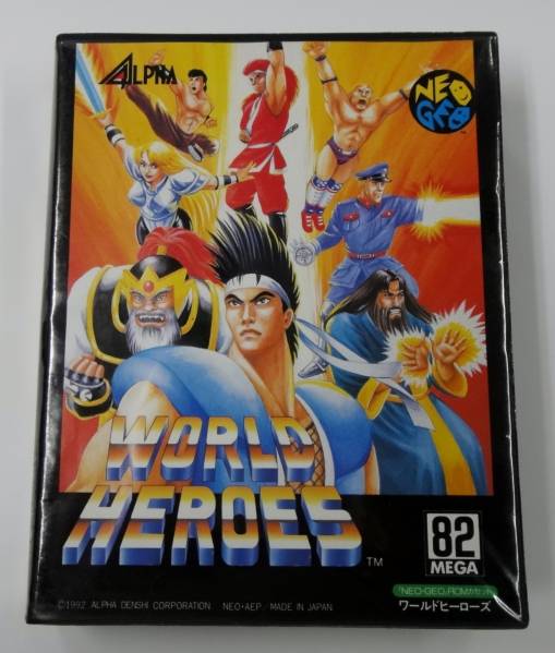 ネオジオ NEO GEO ROM ワールドヒーローズ　中古