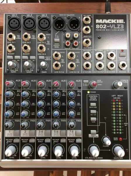 MACKIE 802 VLZ3 マッキー アナログミキサー 完動品 xclgsx 【公式通販】