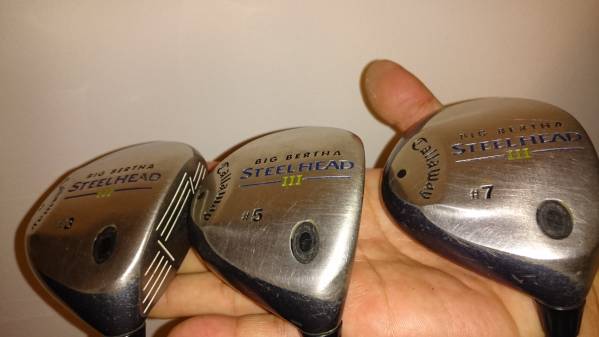 レア 支給スチールヘッドⅢ 3・5・7w SPD661TS