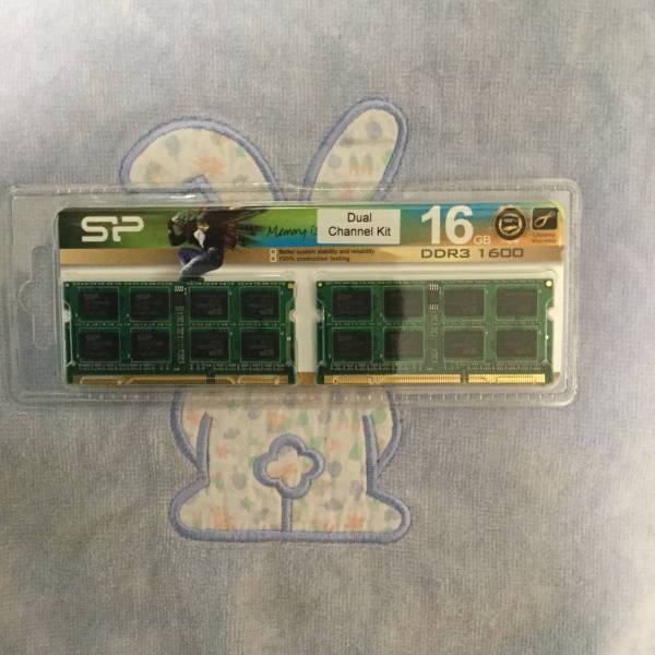 新品 シリコンパワー SP016GBSTU160N22 DDR3-1600 8GB2枚1.5V
