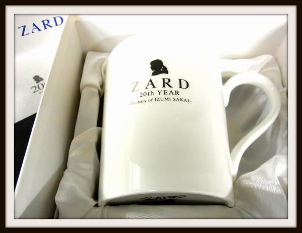 超希少✨️ZARD　坂井泉水　揺れる想い　マグカップ 20周年 ZARD坂井泉水 20th YEAR展 「揺れる想い」マグカップ/H1-43/9 xvpbvx