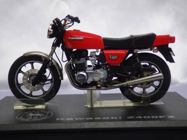 マルサン 鉄馬プロジェクト KAWASAKI Z400FX S=1/18 RED 鉄馬