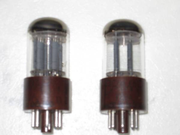 STC/BRIMAR:13D2(6SN7ＧＴＹ互換）１９５０年代初頭製造品・ペア