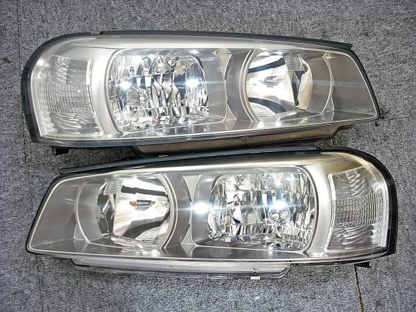 スカイライン ヘッドライト 前期⁄後期 日産 純正ドレス 純正ハロゲン車 