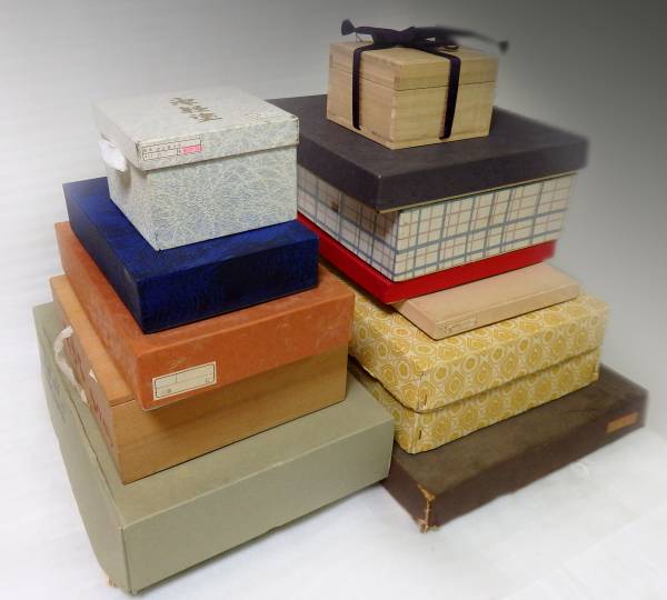 漆器大量★山中塗菓子鉢＊黒江屋祝盃＊越前粂治郎盆＊会席膳大小