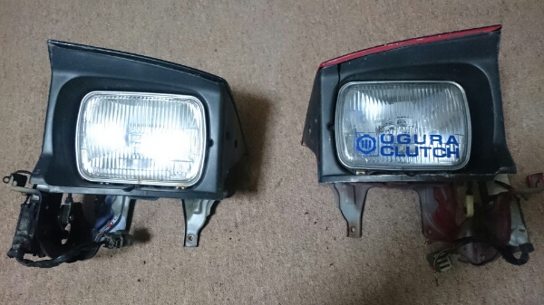 「大特価」180sx リトラ　ヘッドライトモーター付き 180SX ヘッドライト リトラ左右 180SXリトラ左右出になります 【公式通販】
