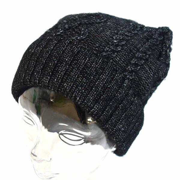 ラウンジ リザード/コットンケーブルニットキャップ-01