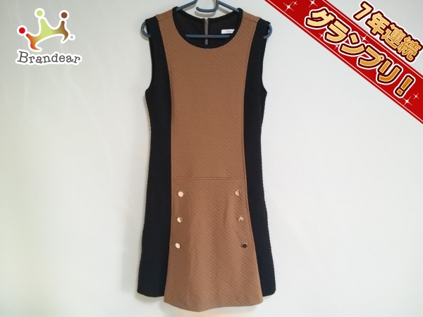 イブルース ワンピース 40 レディース ブラウン×黒 iBlues